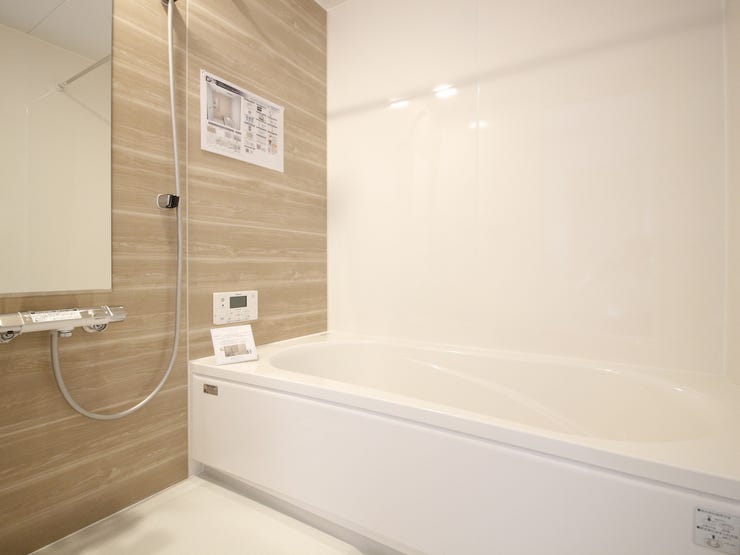 バスルームでゆっくりと疲れを癒してください!