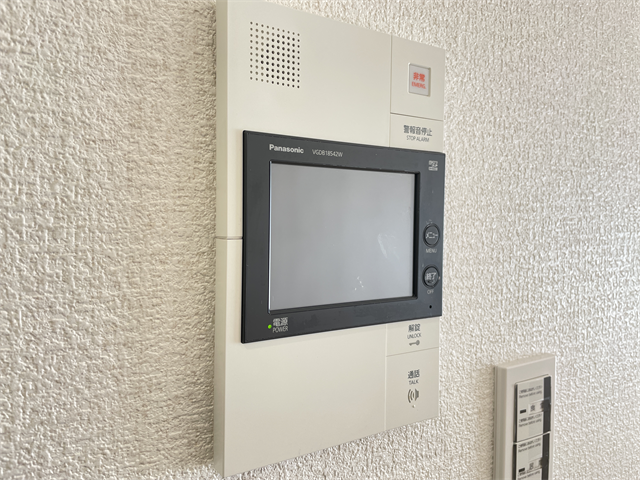 【モニター付きインターホン】