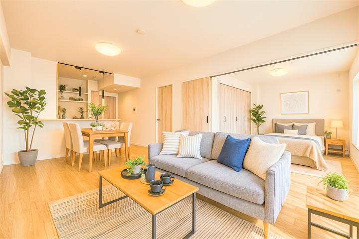 ※画像はイメージです。
実際の写真に家具や調度品をCG合成したものです。
(家具等は販売に含まれておりません)