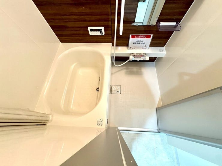 【Bathroom】リラックスできる空間で、一日の疲れを癒し、心身共にリフレッシュできます。