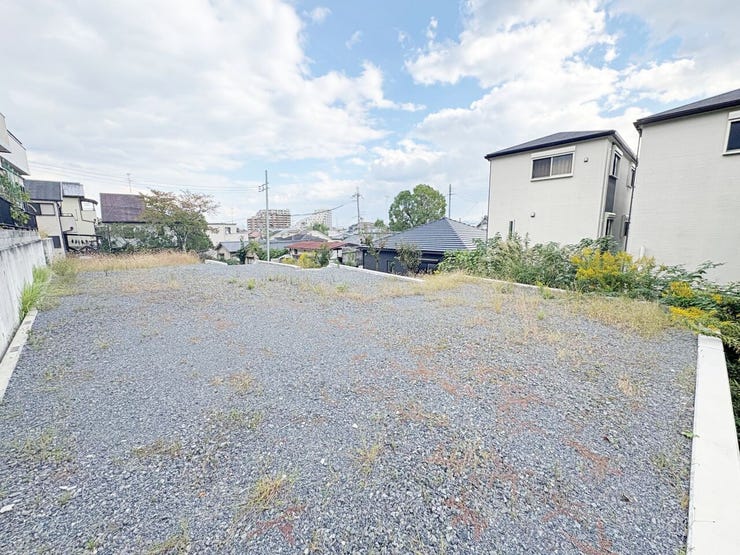 4号地側に向かって。