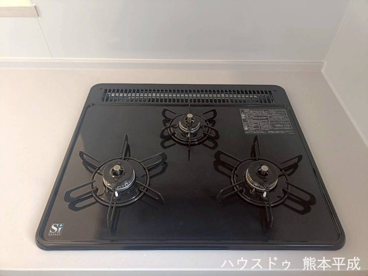 使い勝手の良いお料理が楽しくなる3口コンロです