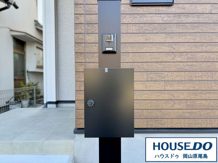 郵便受けは安心のダイヤルロック式仕様です!