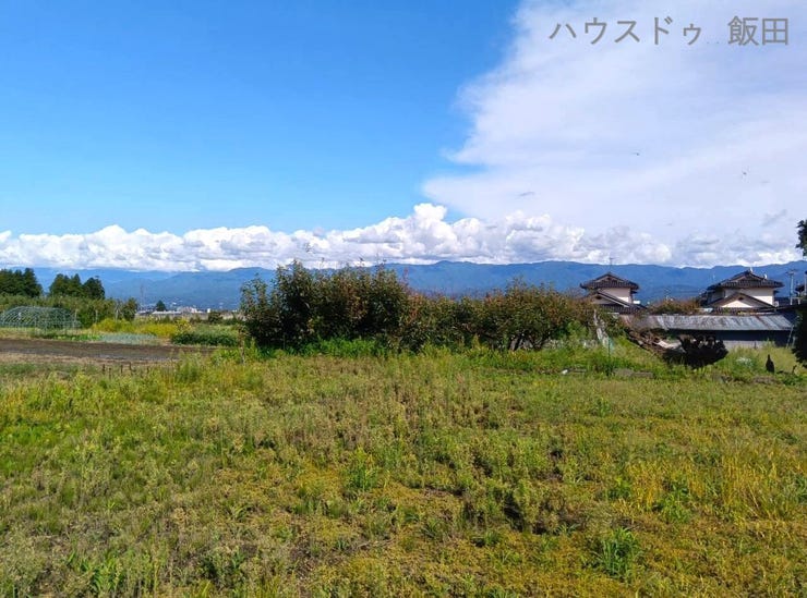 南アルプスが望めます