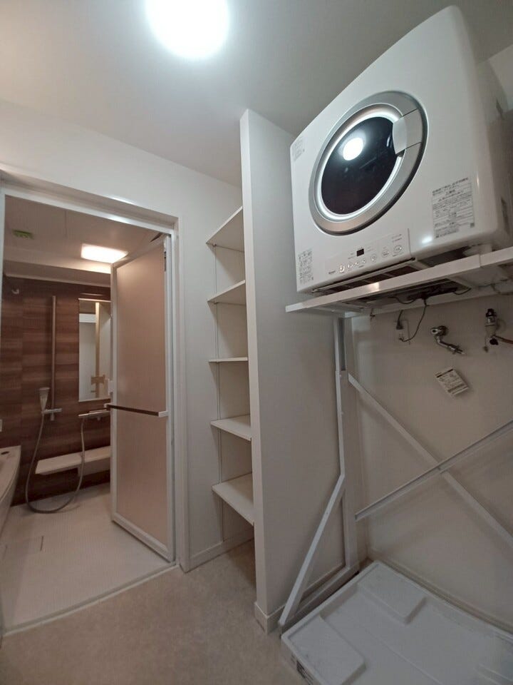 衣類乾燥機付き