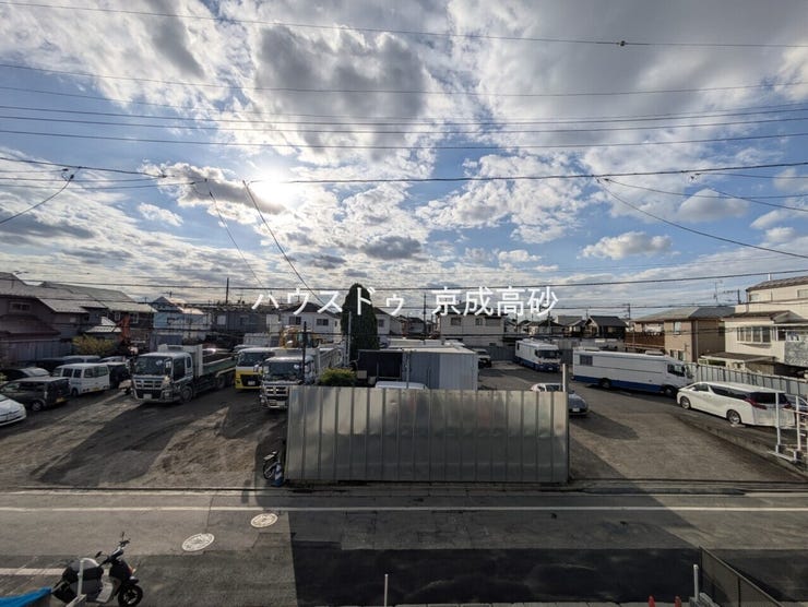 住戸からの眺望です。陽当り、通風良好です。