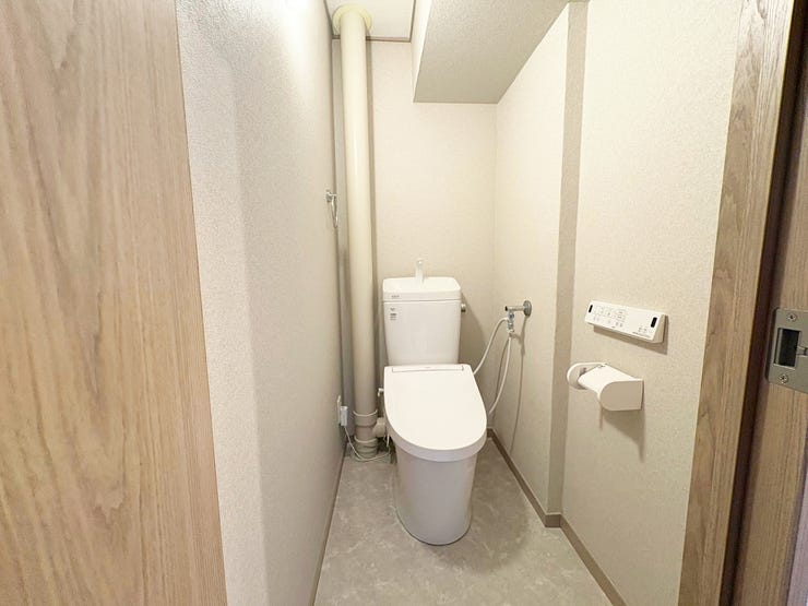 トイレも清潔なつくりになっています。