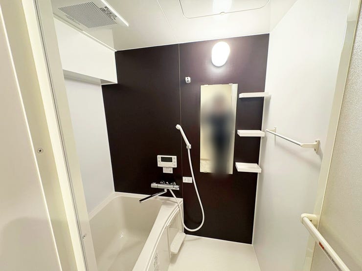 清潔感のあるお風呂です。