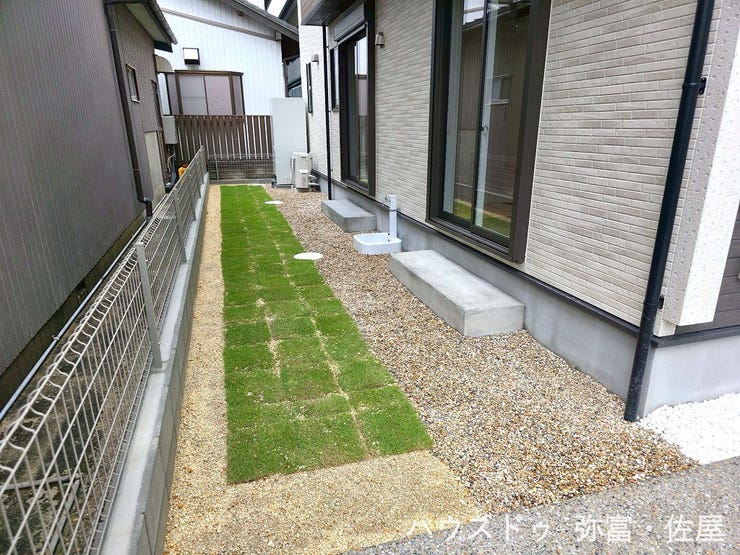 日当たりの良い南向きのお庭♪