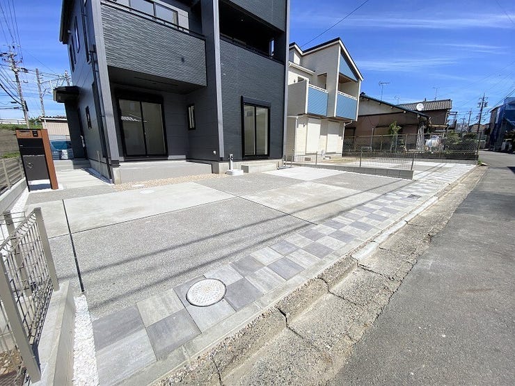 ゆとりある駐車場♪