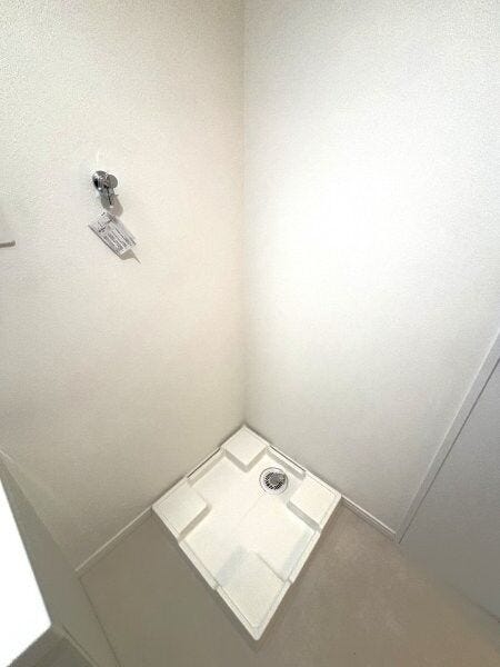 室内洗濯機置き場です!