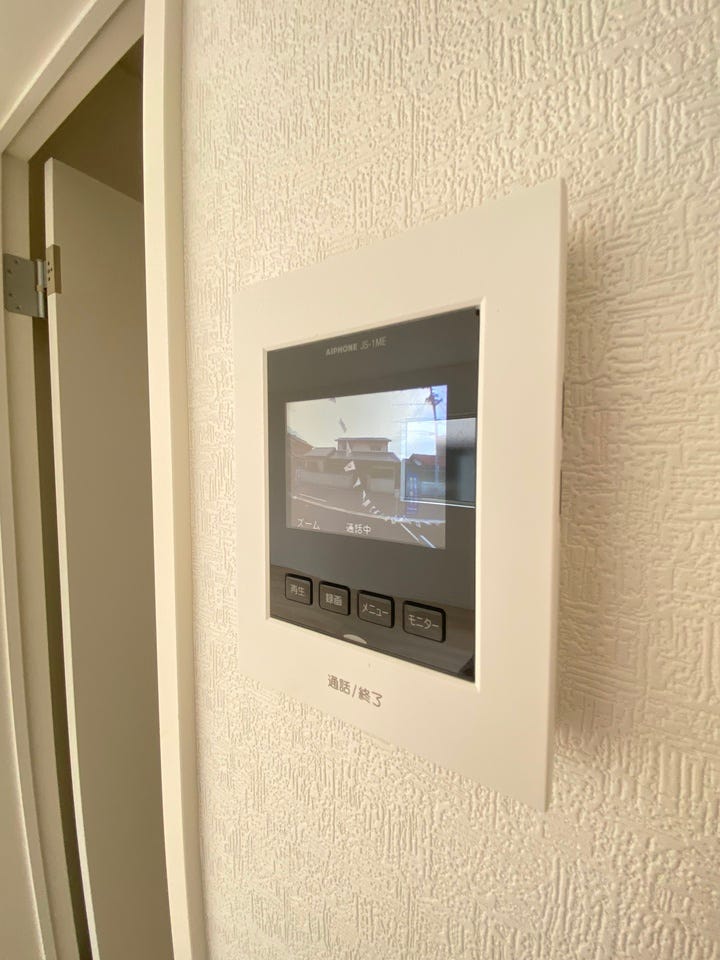 来客時に便利なTVモニターホン付き♪