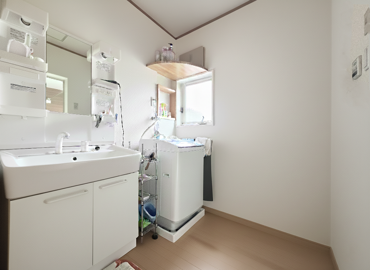 ■□■清々しいリフレッシュ空間■□■自分を磨き、気持ちを切り替える。心地よい光が差し込むプライベートスペース。※CGで一部加工しています。