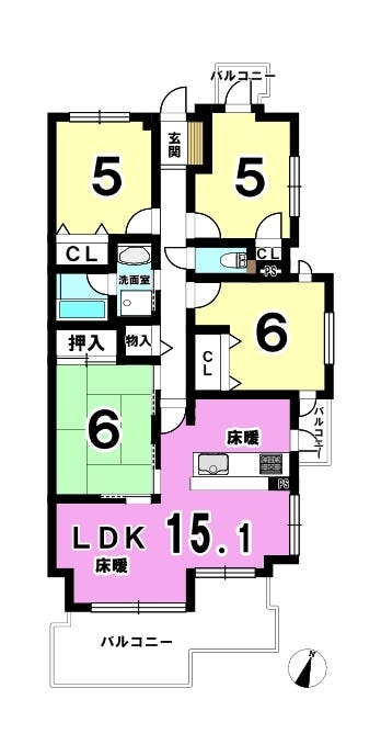 【間取り】