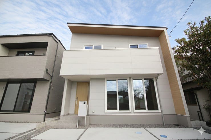 【外観】
2025年12月完成!全2棟の新築戸建となります◎周辺環境も充実して住みやすい環境となります◎