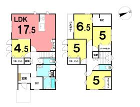 2階の建物プランもあります♪
建物価格:2360万円
間取り:5LDK
建物面積:120.90㎡