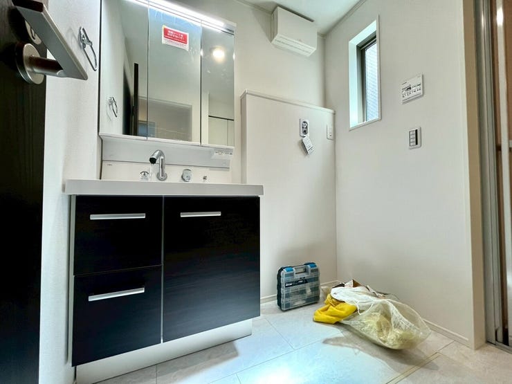 江戸川区北小岩7丁目 新築戸建の洗面所です