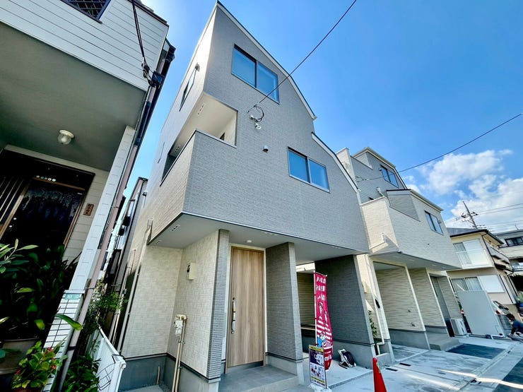 【外観】
江戸川区北小岩7丁目 新築戸建の外観です