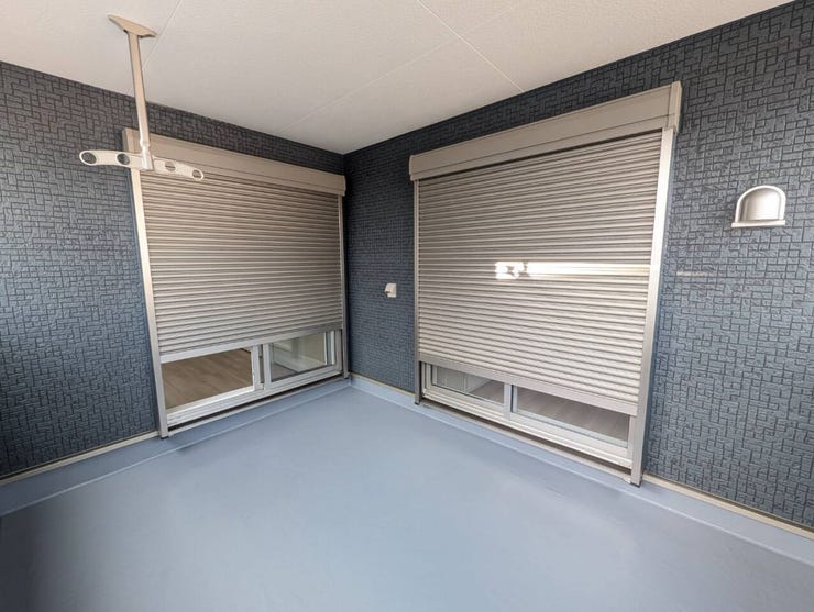 シャッターがついております