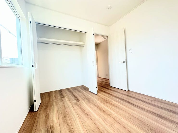 クローゼットがついており、お部屋をすっきりとお使いいただけます。