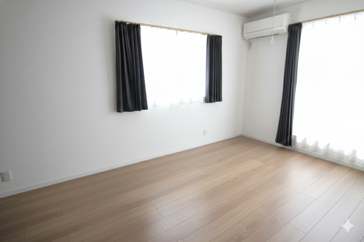 *7.5帖洋室*
バルコニーへの出入りも可能です。
(CG加工あり。現況と異なる場合があります)