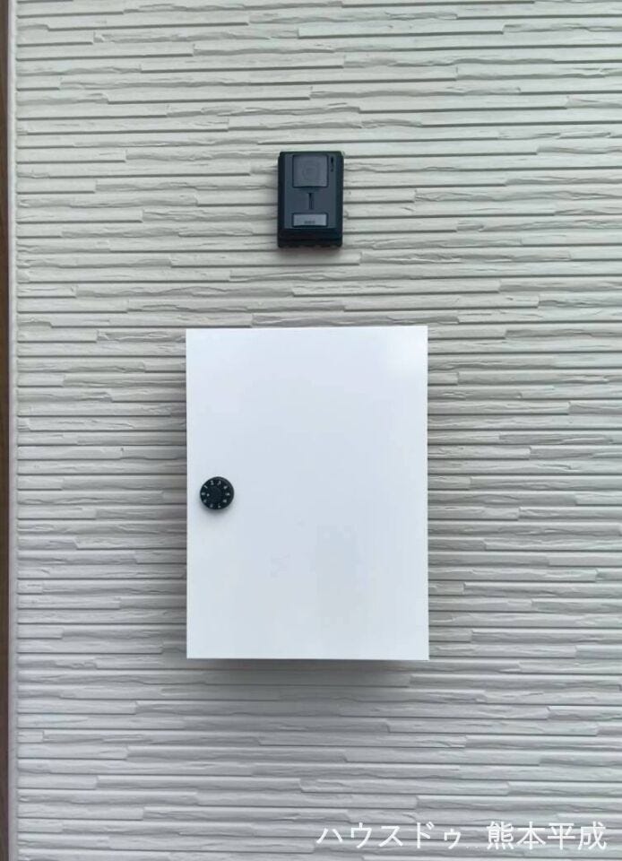 TVモニタ付きインターホンで夜間でも安心です