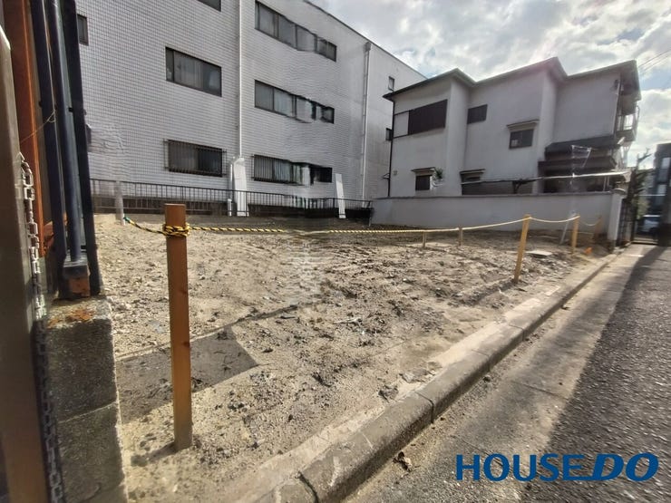 綺麗な四角形の土地です