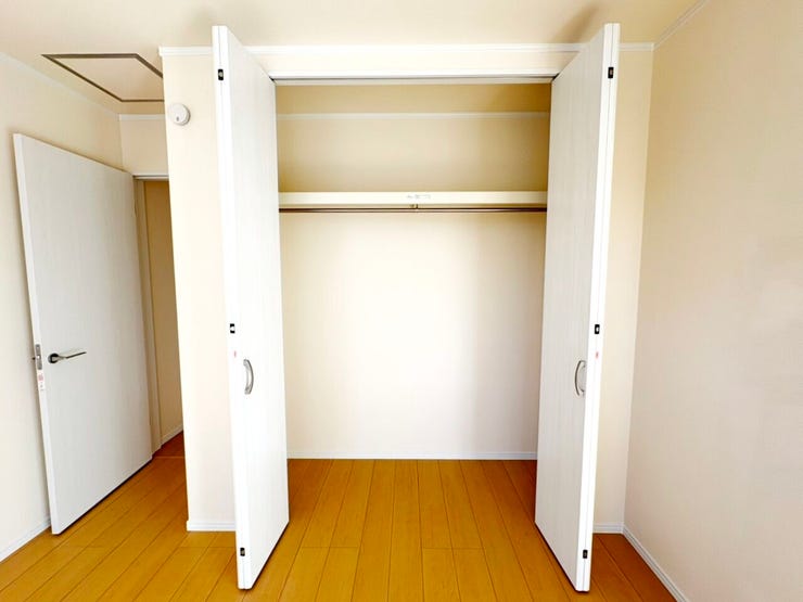 ◎収納:A号棟(11/3撮影)
1部屋だけ収納が小さい、そんなことはありません、全室に十分な収納スペース付!