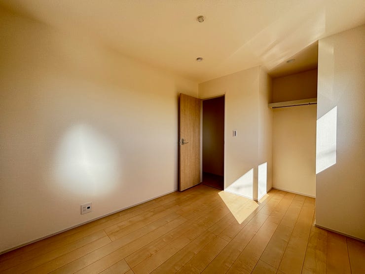 3室にウォークインクローゼットがあります!