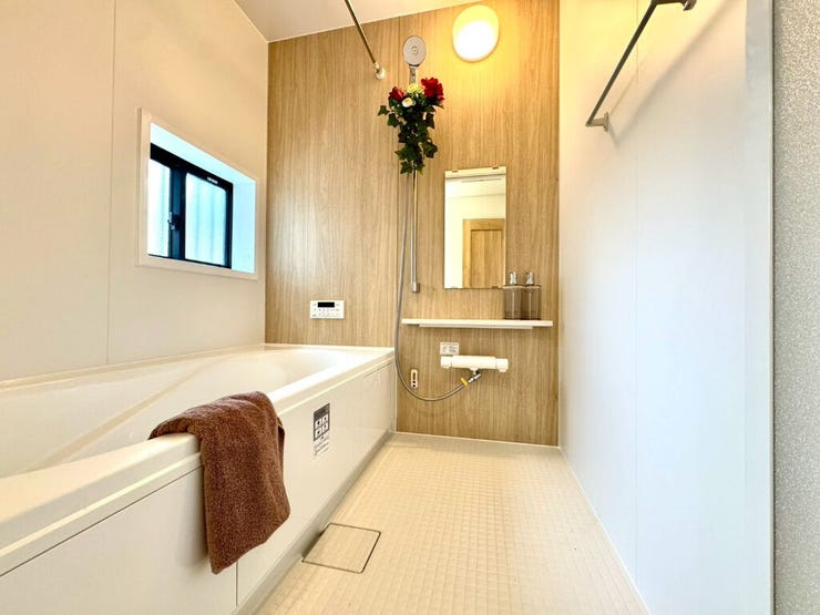 【Bathroom】リラックスできる空間で、一日の疲れを癒し、心身共にリフレッシュできます。