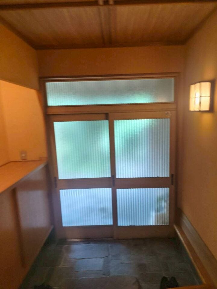 ゆったりとした玄関です