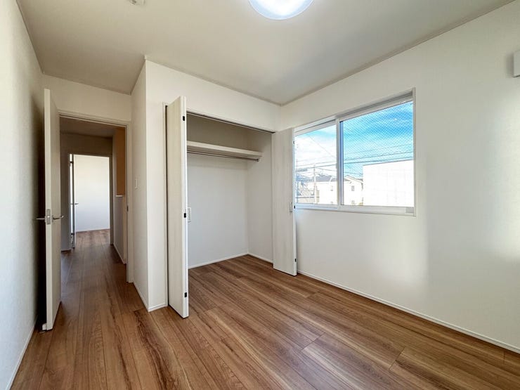 全室収納が完備されているので、荷物がすっきりと片付いてお部屋が広々と使えます!