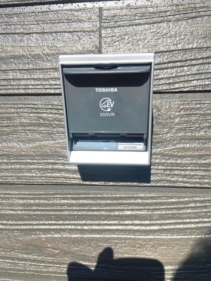 EV車の充電も可能です。