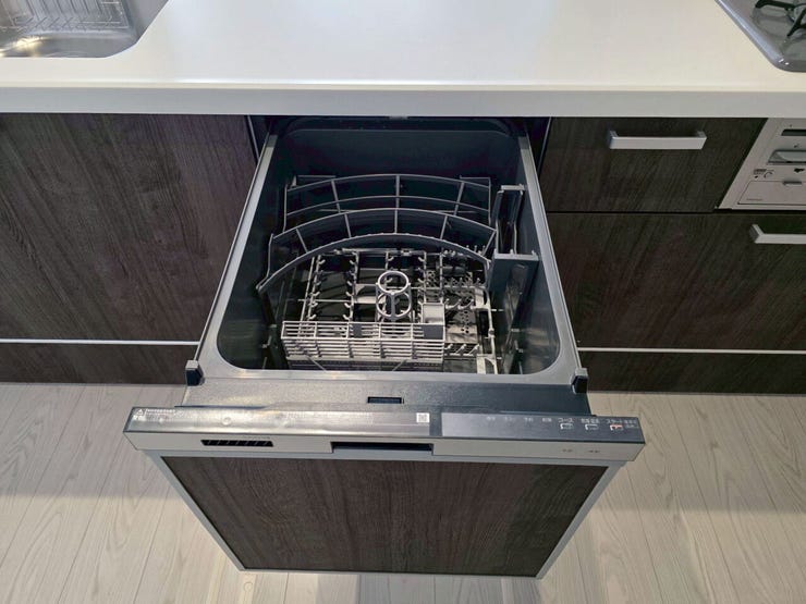 ビルトイン食器洗浄乾燥機付♪洗い物に費やす時間を、家族と過ごす大切なひとときに…(^^)