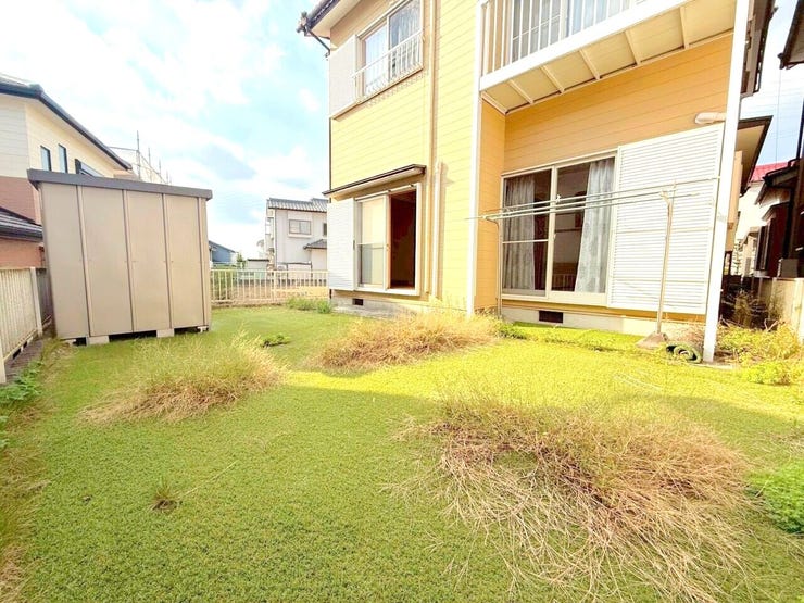 広々としたお庭ではお子様を遊ばせたり、ガーデニングや家庭菜園などお好みにお楽しみいただけます♪