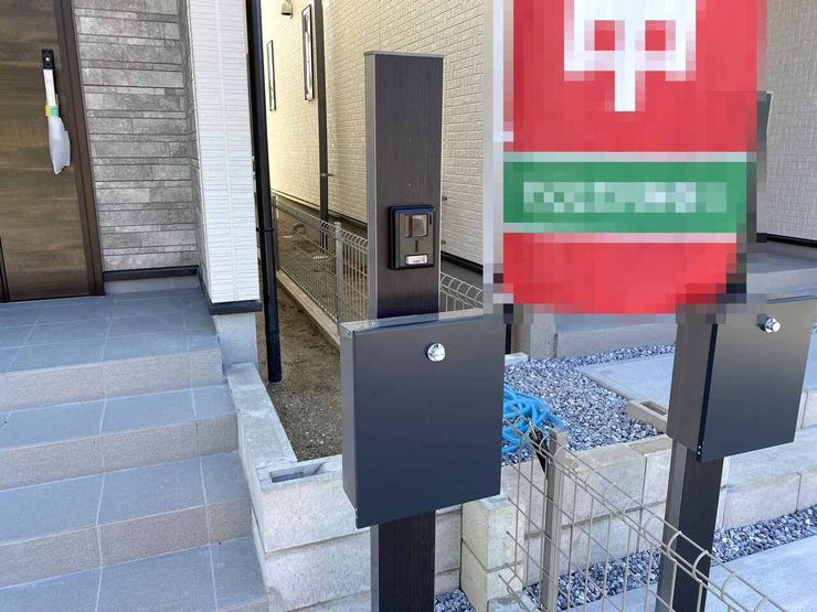 TVモニターホン+ポスト