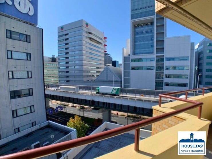 バルコニーからの眺望です