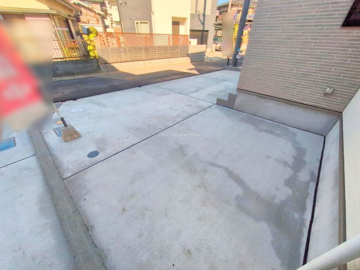 ◎駐車スペース:B号棟(12/1撮影)