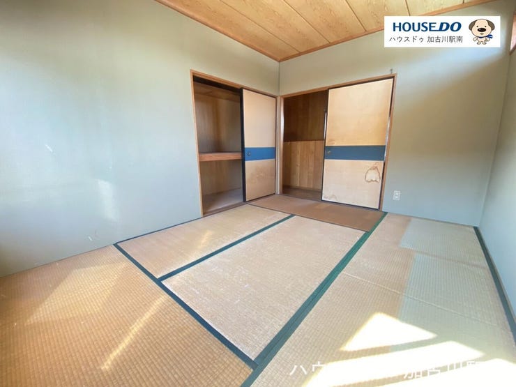 2階・6.4帖の和室です♪
やっぱり落ち着く、和の空間。和室があると、なんだかホッとする♪