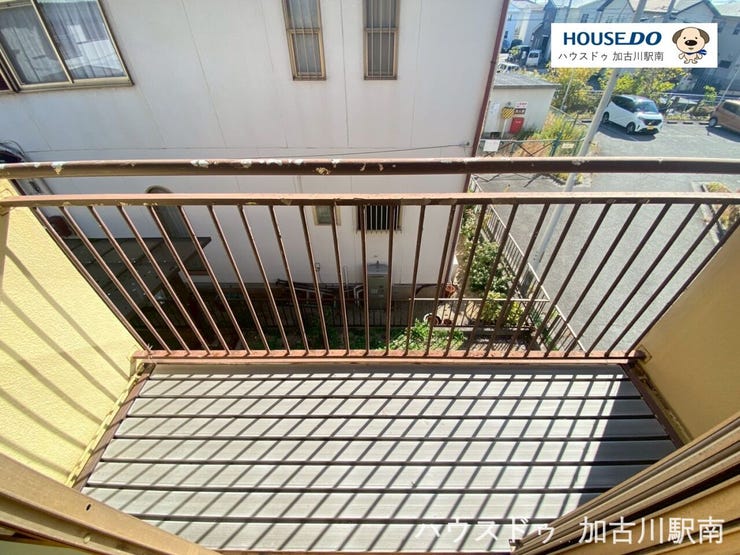 バルコニーです♪