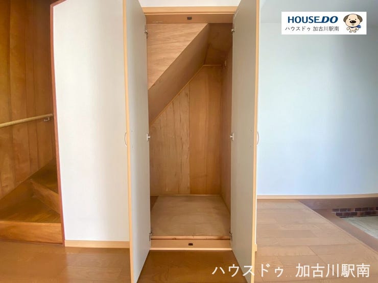 収納充実で、お部屋はいつも広々♪