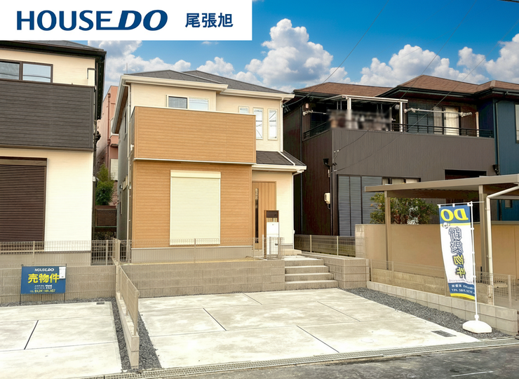 【外観】
【建物外観】閑静な住宅街に、今風素敵な新築戸建てが登場しました♪駐車スペースももちろん御座います!いつでもご内覧可能です。ご見学ご相談は弊社までお気軽にお問い合わせください。
