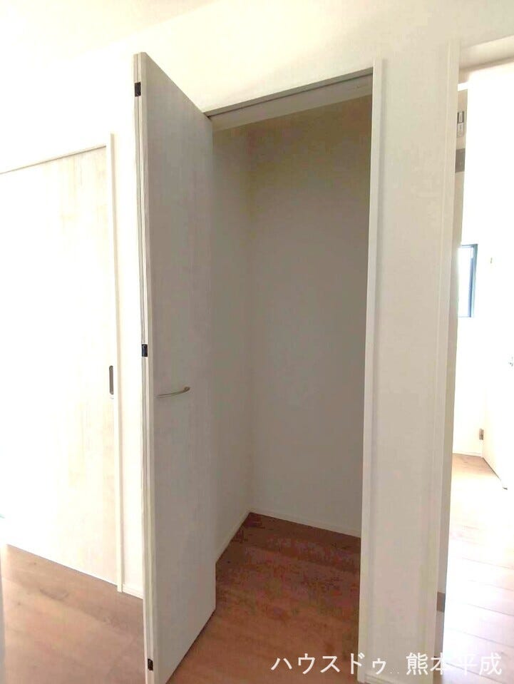 各部屋に収納スペースがあるため物が散らかる心配もありません