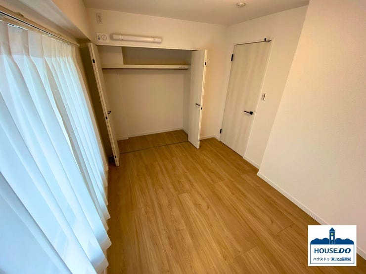 全ての居室に収納があり、お部屋が片付きます