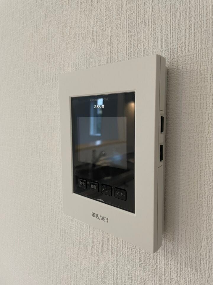 モニター付きインターホン