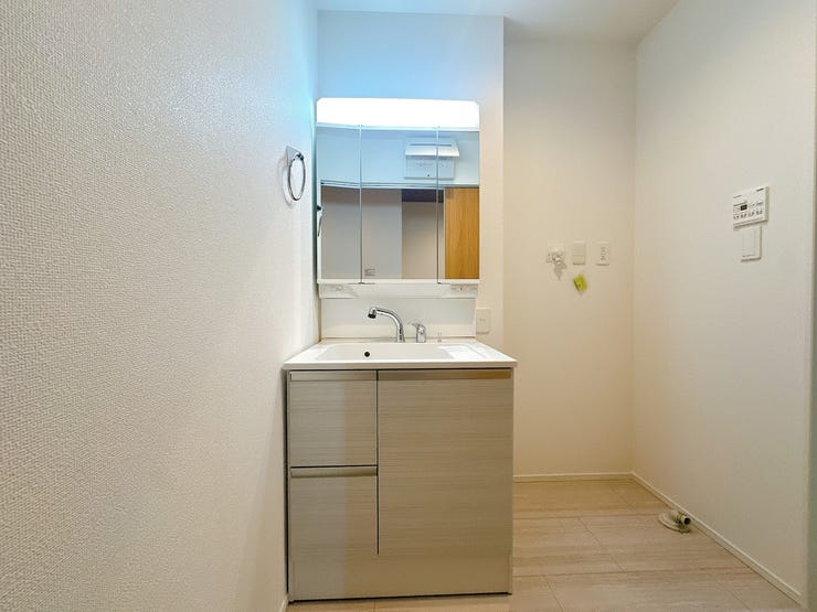 シャンプードレッサー付き洗面台が付いております◎