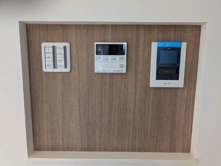 スイッチ類を1箇所に集約!見た目もスッキリとおしゃれです。