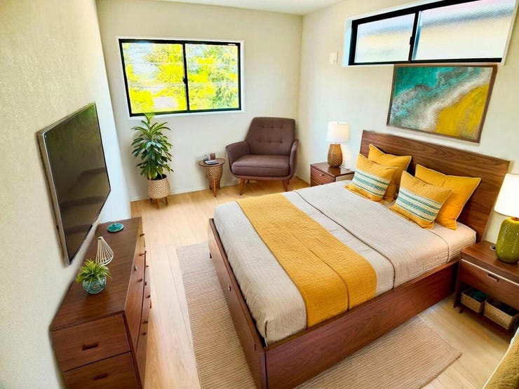 ◎洋室8.2帖(9/26撮影)
2階洋室は、8.2帖でゆったり広々とした主寝室!ベッドなどの家具を置いても十分余裕があります。