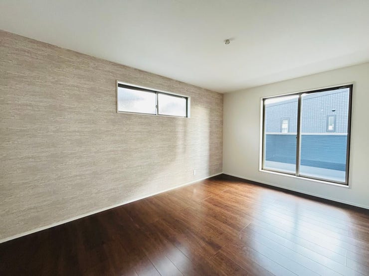 ◇アクセントクロスで落ち着いた雰囲気の主寝室☆