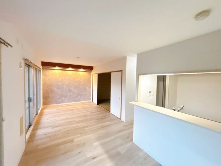 開放感のある広いLDK!
家具やインテリアの配置も楽しめます。